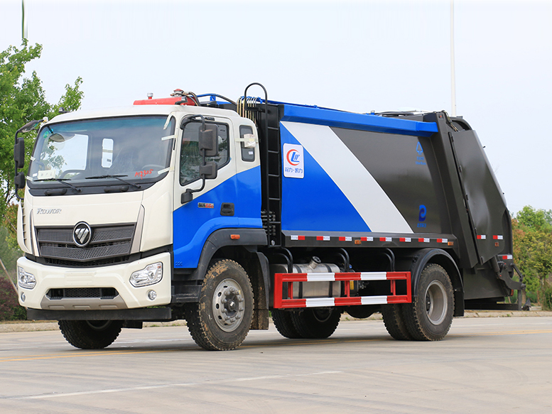 國六12方福田壓縮垃圾車