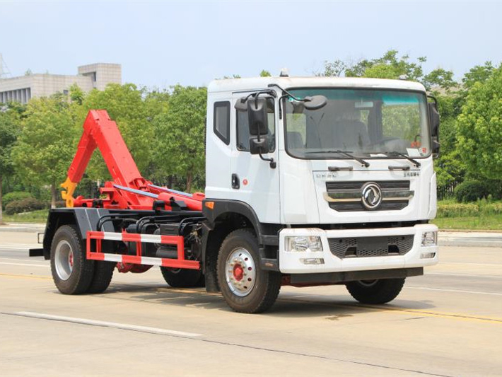 國六東風D9 15噸套臂垃圾車