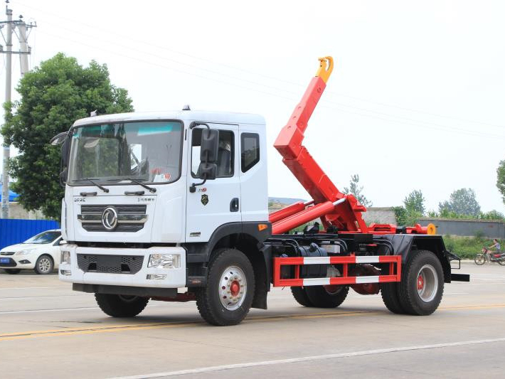 國六東風D9 15噸套臂垃圾車