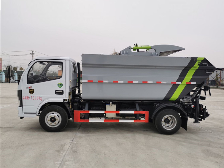 國六小多利卡7方無泄漏壓縮垃圾車