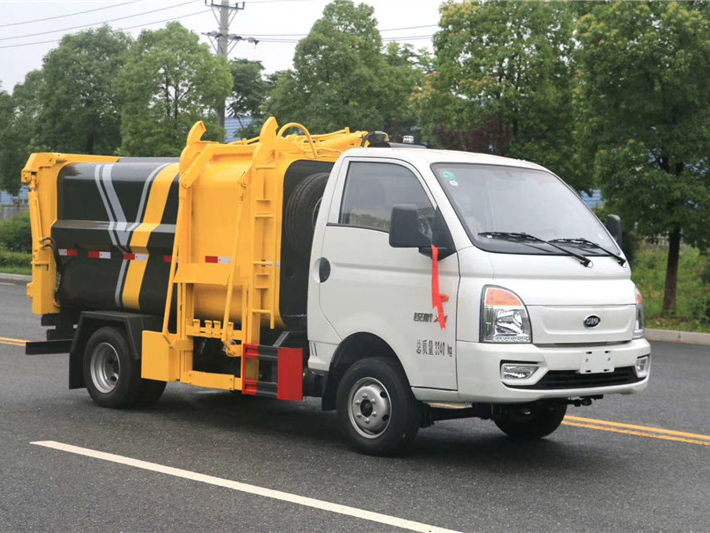 國六凱馬3方側裝壓縮垃圾車