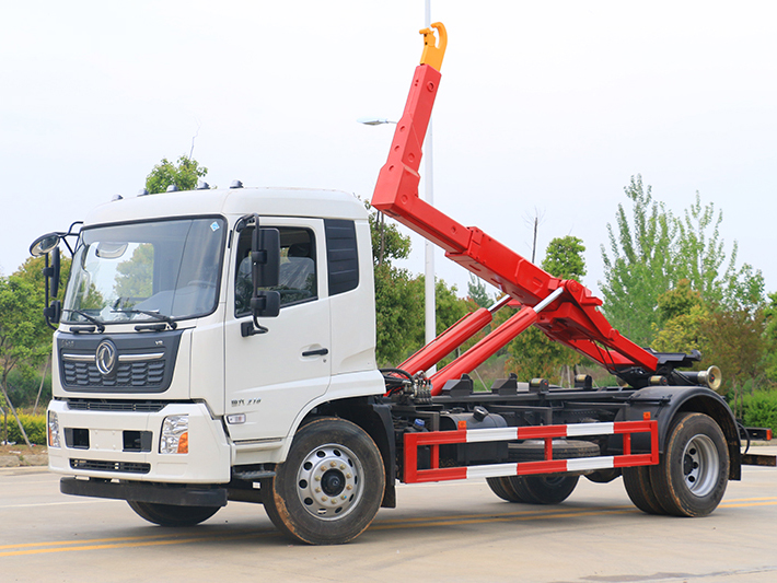 國六東風天錦15噸套臂垃圾車