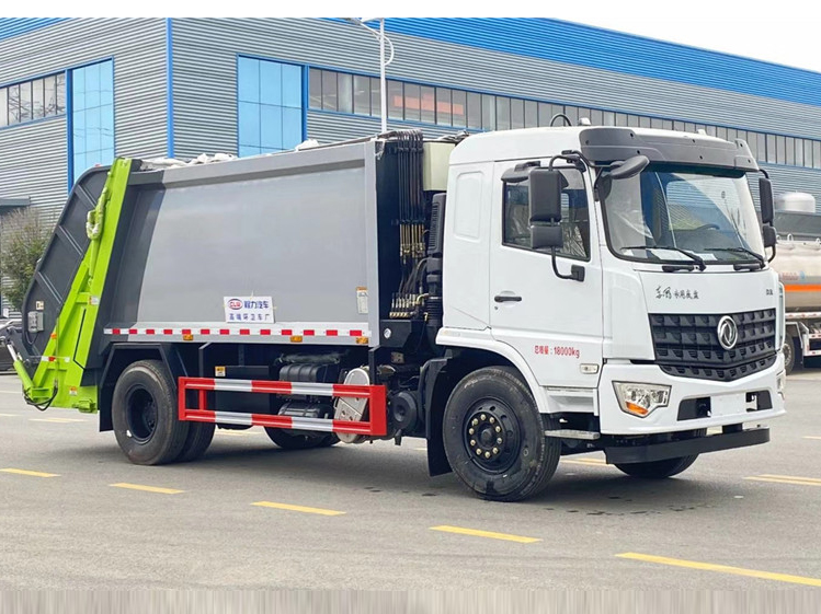 國六東風專底14方 壓縮垃圾車