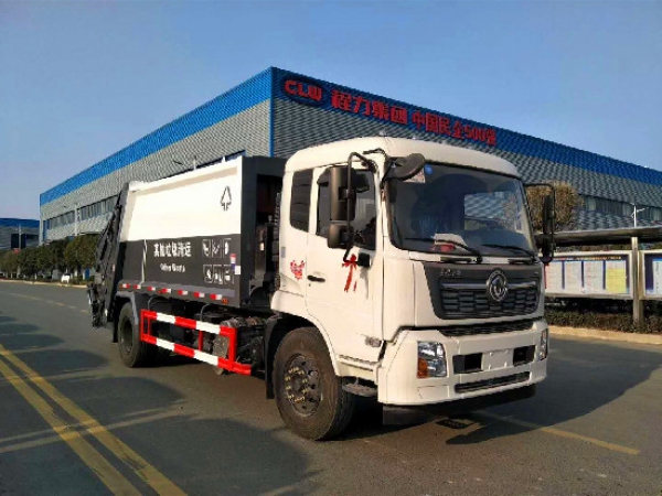 可上京牌東風天錦國六12~14方壓縮式垃圾車